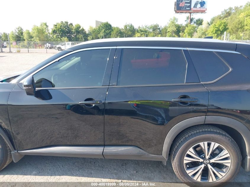 2021 Nissan Rogue Sv Fwd VIN: 5N1AT3BA8MC766075 Lot: 40019999