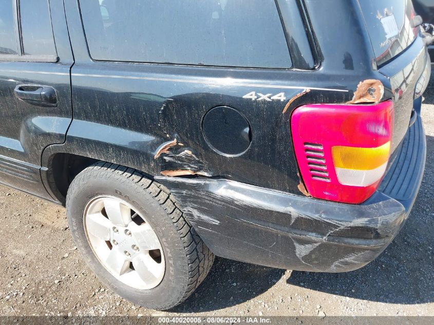 2001 Jeep Grand Cherokee Limited VIN: 1J4GW58N21C520236 Lot: 40020005