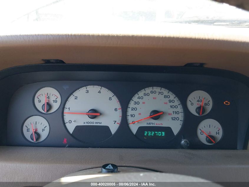 2001 Jeep Grand Cherokee Limited VIN: 1J4GW58N21C520236 Lot: 40020005