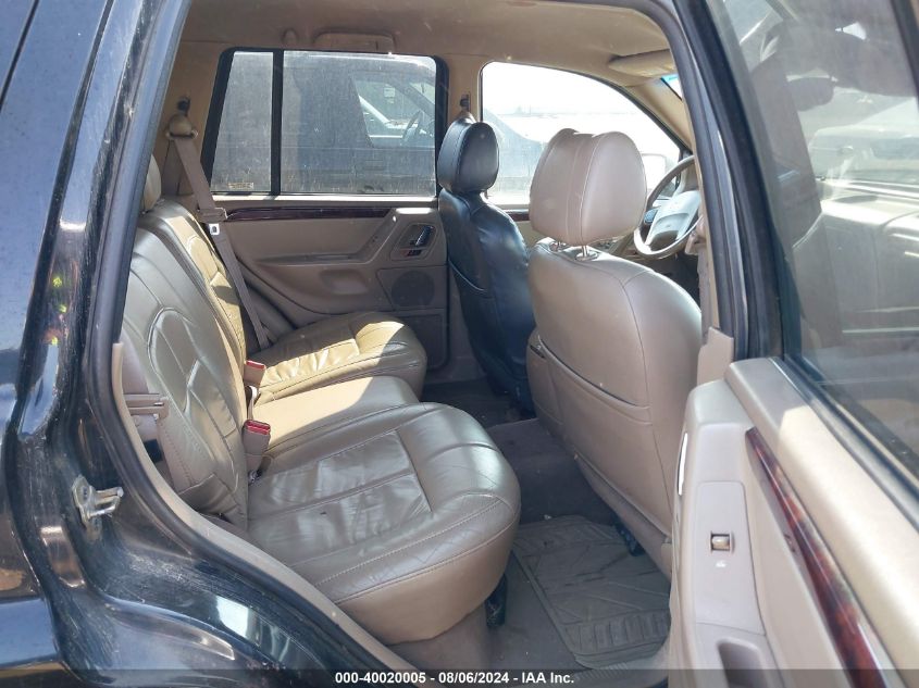 2001 Jeep Grand Cherokee Limited VIN: 1J4GW58N21C520236 Lot: 40020005