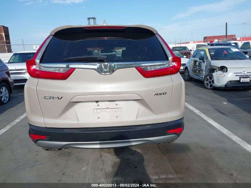 2017 Honda Cr-V Ex-L/Ex-L Navi VIN: 5J6RW2H85HL022012 Lot: 40020013