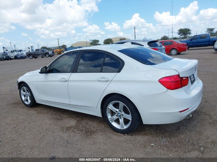 2013 BMW 328I VIN: WBA3A5G53DNP23016 Lot: 40020047