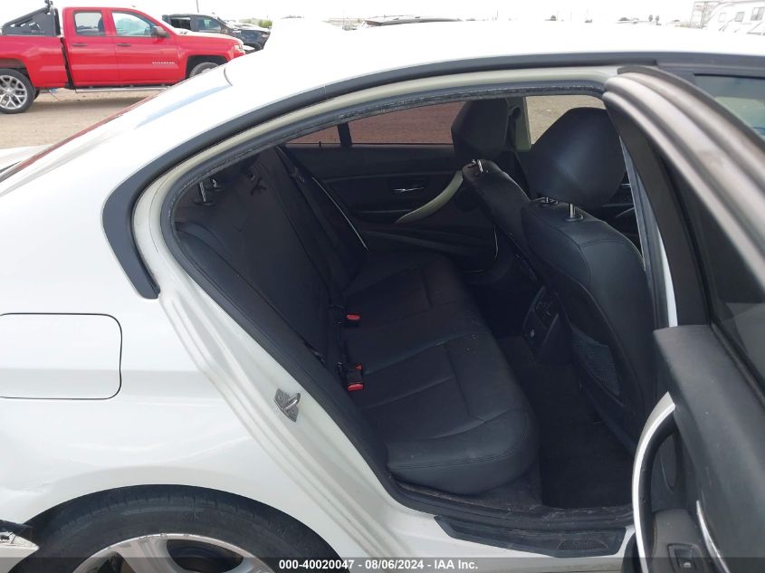 2013 BMW 328I VIN: WBA3A5G53DNP23016 Lot: 40020047