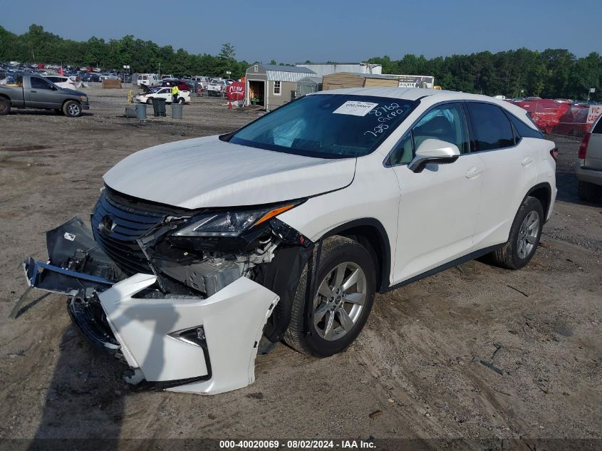 2T2ZZMCA2KC148762 2019 LEXUS RX - Image 2