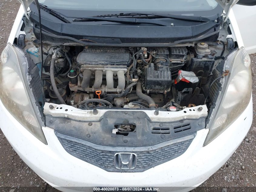 2010 Honda Fit VIN: JHMGE8G22AC000490 Lot: 40020073