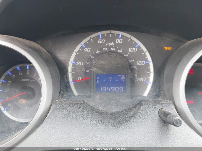 2010 Honda Fit VIN: JHMGE8G22AC000490 Lot: 40020073