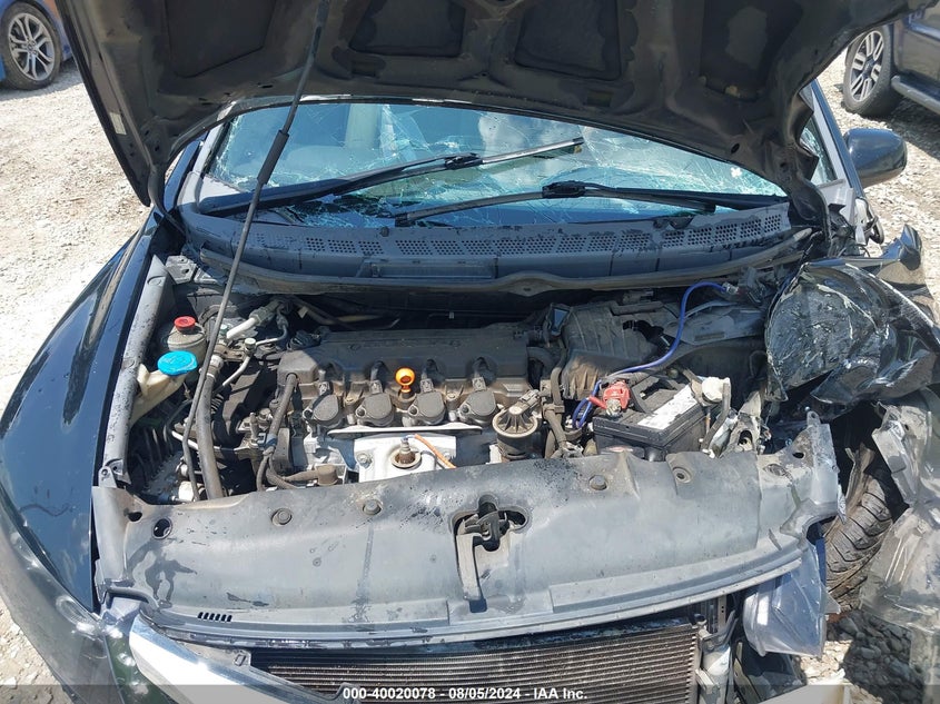 2009 Honda Civic Lx VIN: 19XFA16569E034075 Lot: 40020078