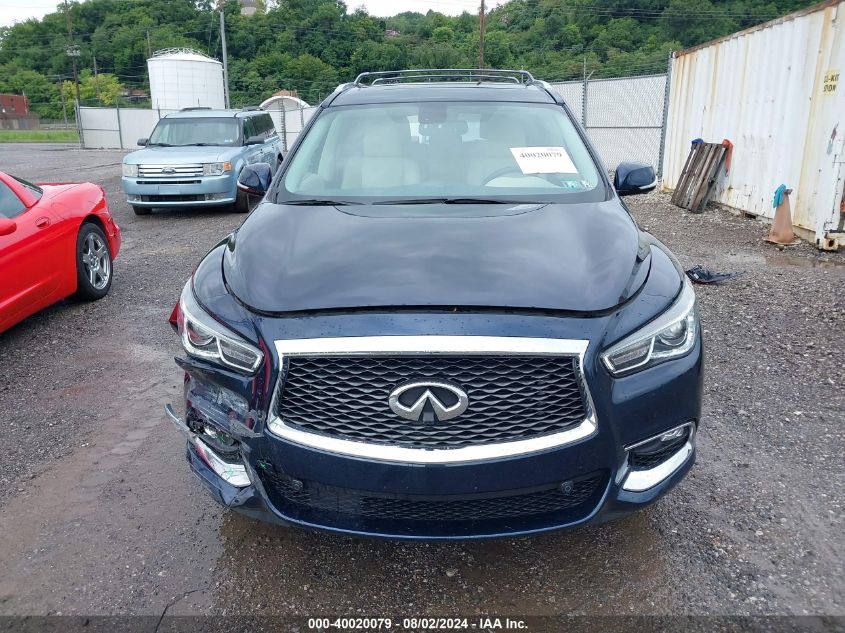 2018 Infiniti Qx60 VIN: 5N1DL0MM0JC507501 Lot: 40020079