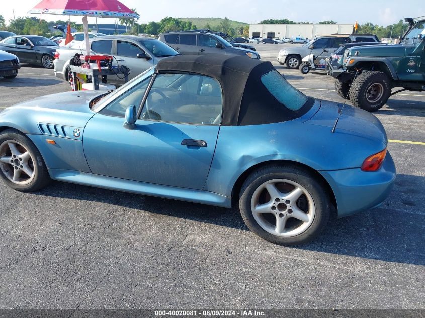 1998 BMW Z3 2.8 VIN: 4USCJ3333WLC16074 Lot: 40020081