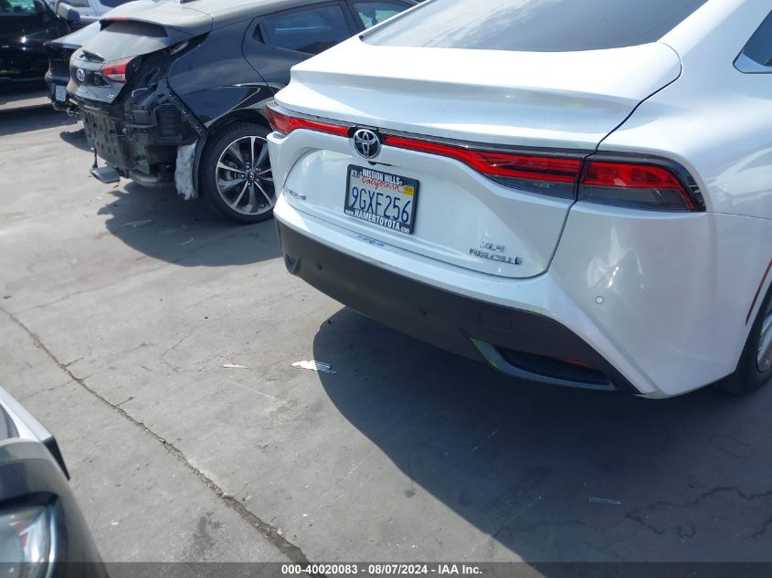 2023 Toyota Mirai Xle VIN: JTDAAAAA6PA009238 Lot: 40020083