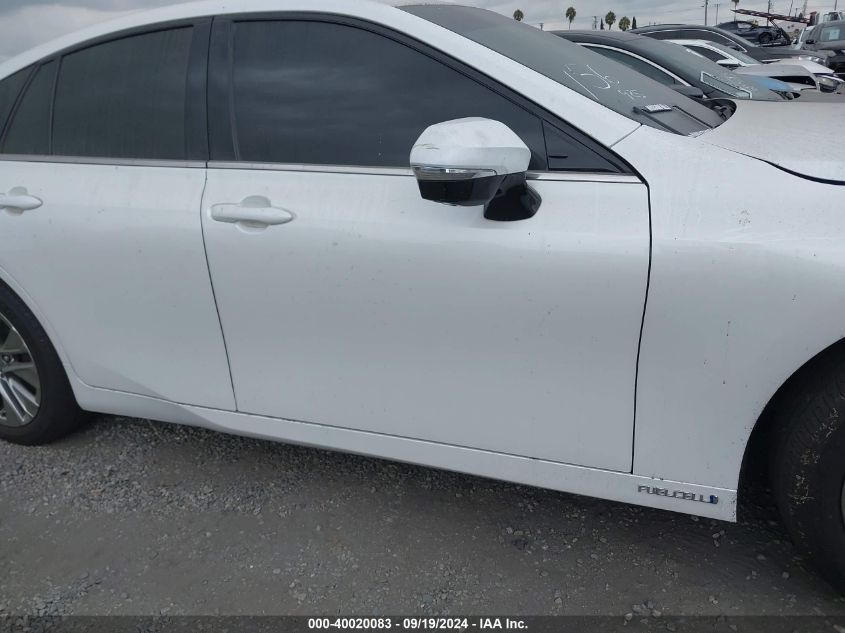 2023 Toyota Mirai Xle VIN: JTDAAAAA6PA009238 Lot: 40020083