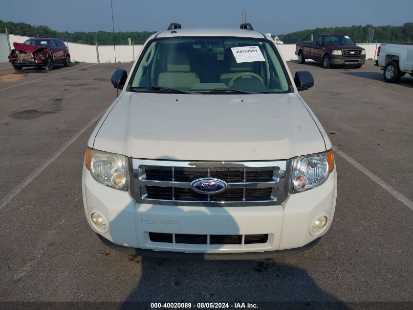 2012 Ford Escape Xlt VIN: 1FMCU9D71CKB93017 Lot: 40020089