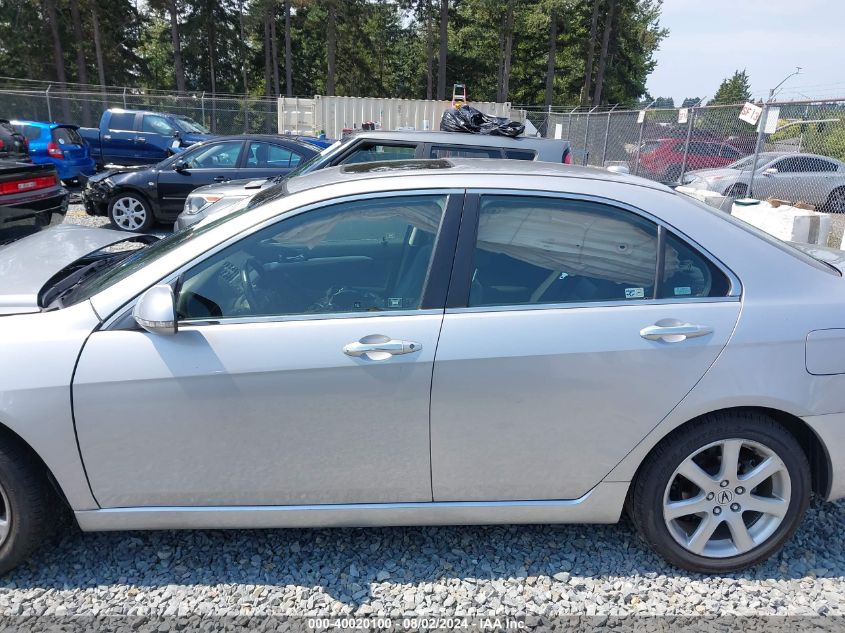 2005 Acura Tsx VIN: JH4CL96875C003777 Lot: 40020100