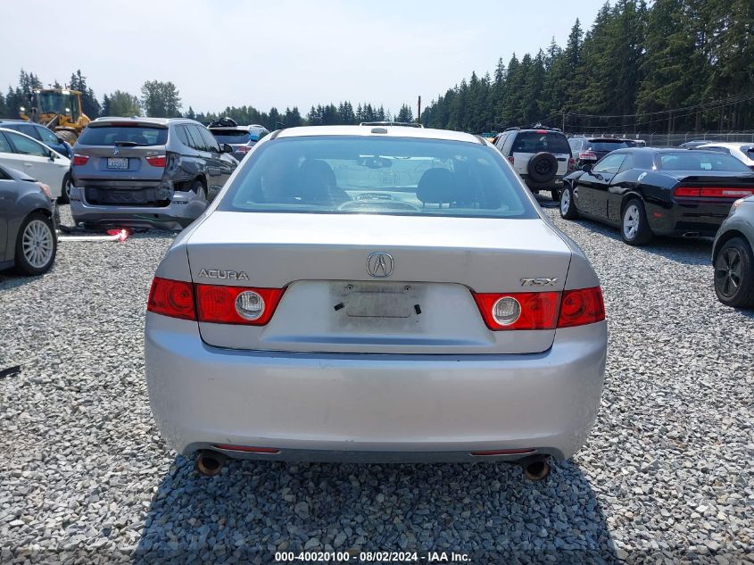 2005 Acura Tsx VIN: JH4CL96875C003777 Lot: 40020100