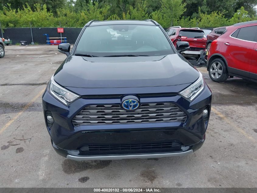 2021 Toyota Rav4 Hybrid Xse VIN: 2T3E6RFV1MW009447 Lot: 40020102