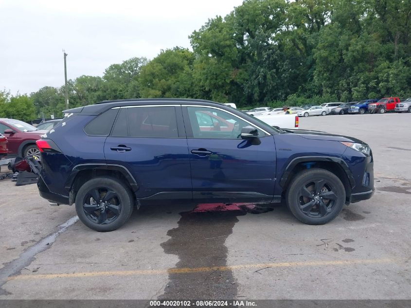 2021 Toyota Rav4 Hybrid Xse VIN: 2T3E6RFV1MW009447 Lot: 40020102