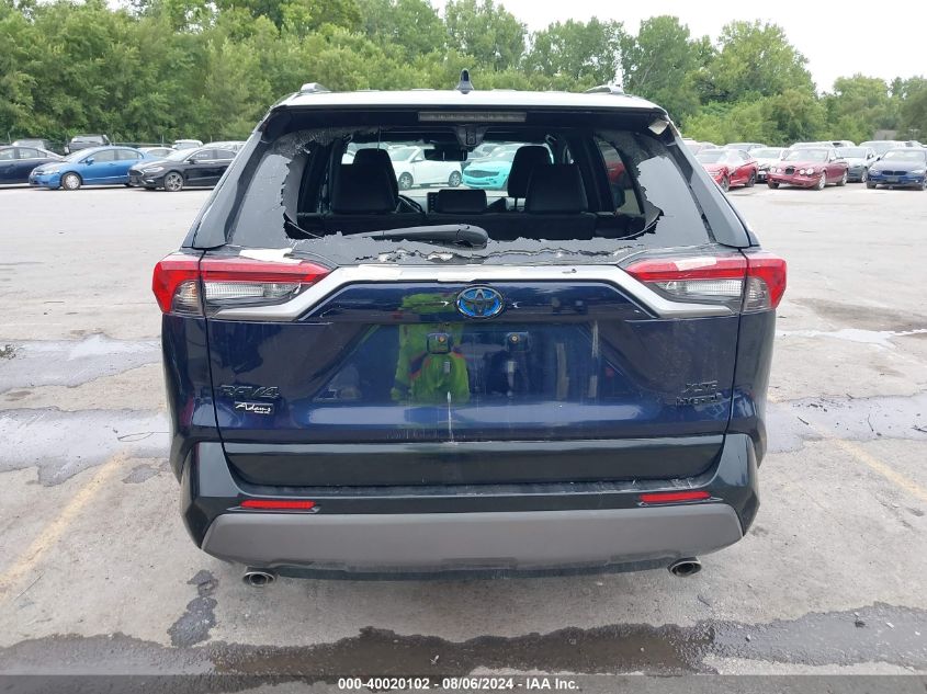 2021 Toyota Rav4 Hybrid Xse VIN: 2T3E6RFV1MW009447 Lot: 40020102