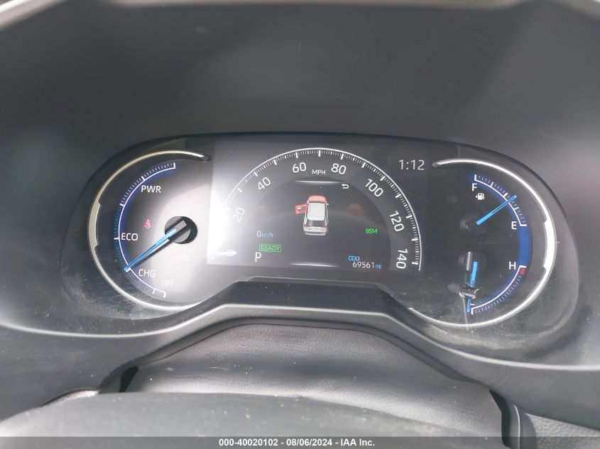 2021 Toyota Rav4 Hybrid Xse VIN: 2T3E6RFV1MW009447 Lot: 40020102