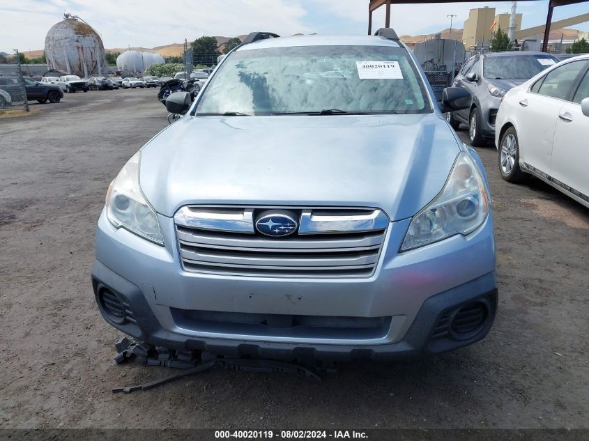 2013 Subaru Outback 2.5I VIN: 4S4BRBAC8D3270029 Lot: 40020119