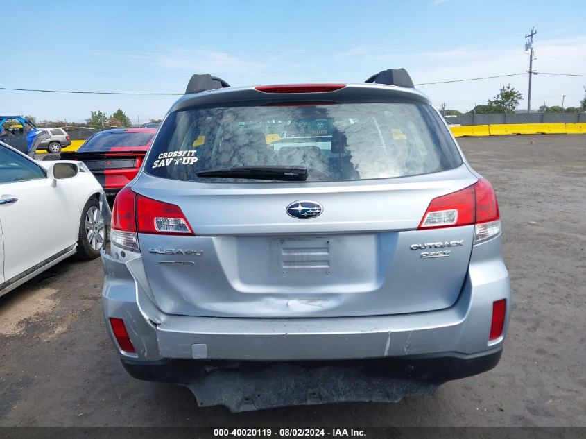 2013 Subaru Outback 2.5I VIN: 4S4BRBAC8D3270029 Lot: 40020119