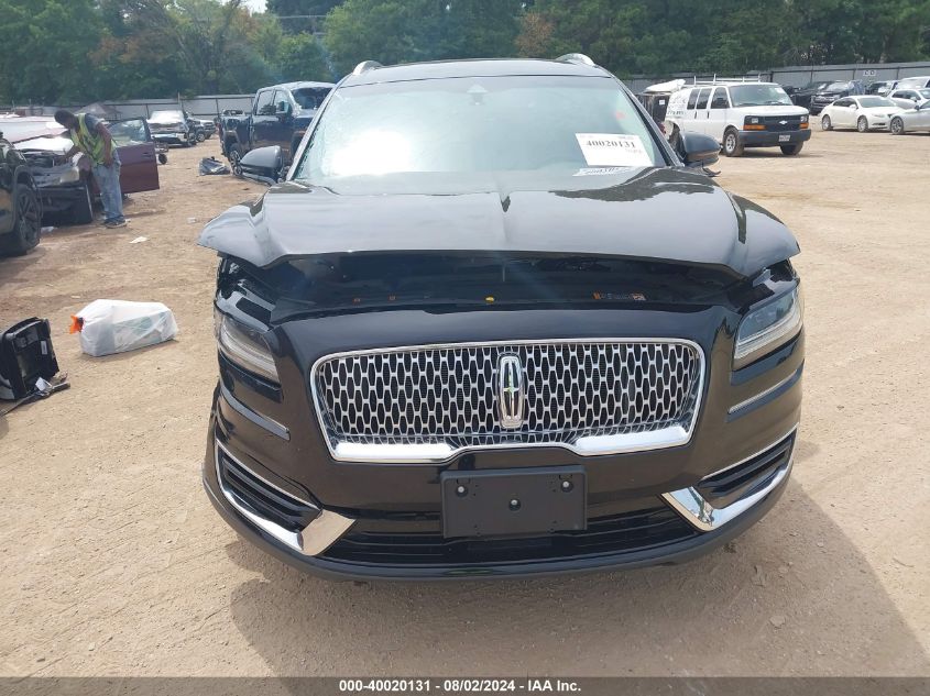 2019 Lincoln Nautilus Select VIN: 2LMPJ6K91KBL20133 Lot: 40020131