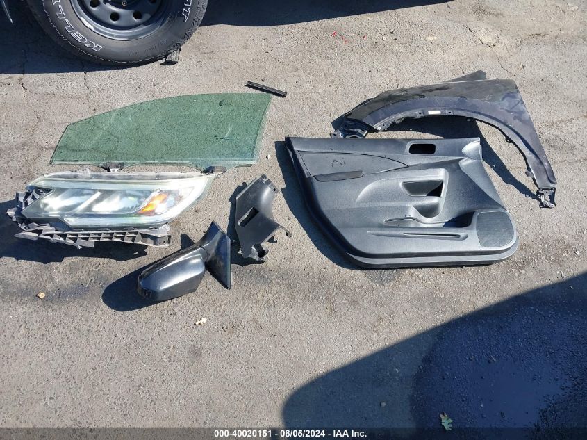 2015 Honda Cr-V Lx VIN: 2HKRM3H30FH554372 Lot: 40020151