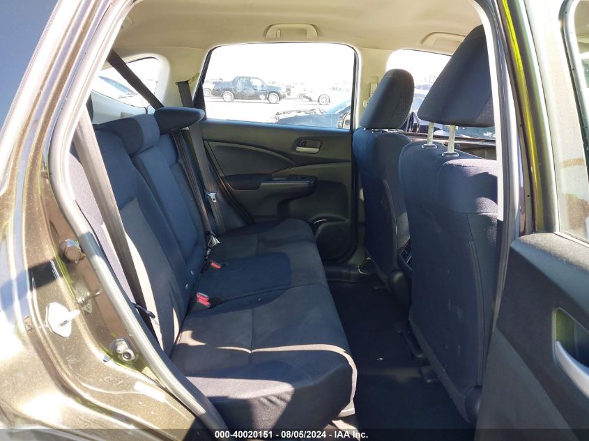 2015 Honda Cr-V Lx VIN: 2HKRM3H30FH554372 Lot: 40020151