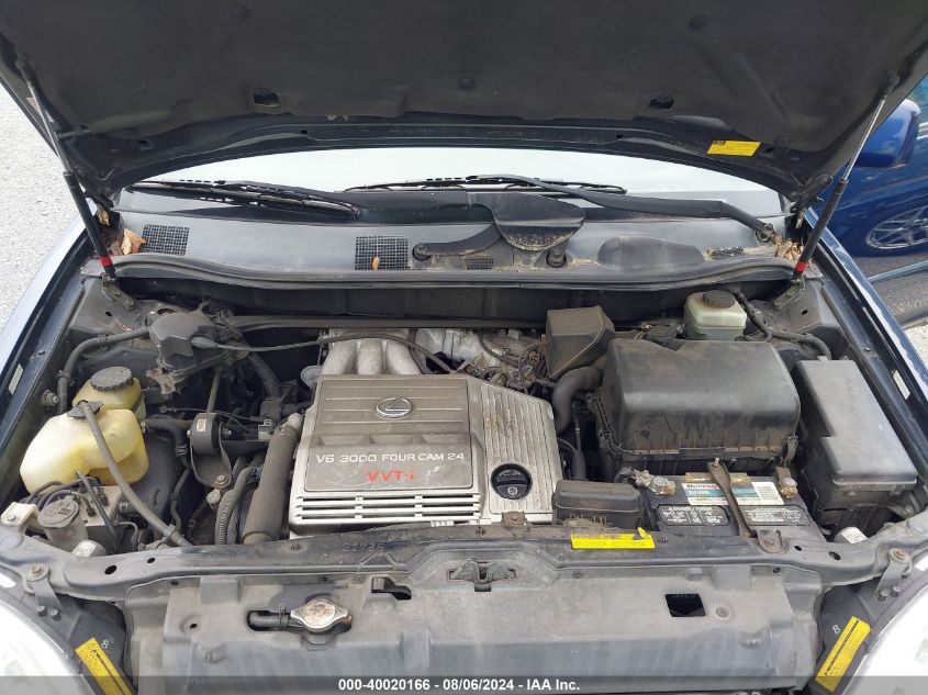 2002 Lexus Rx 300 VIN: JTJHF10U420246835 Lot: 40020166