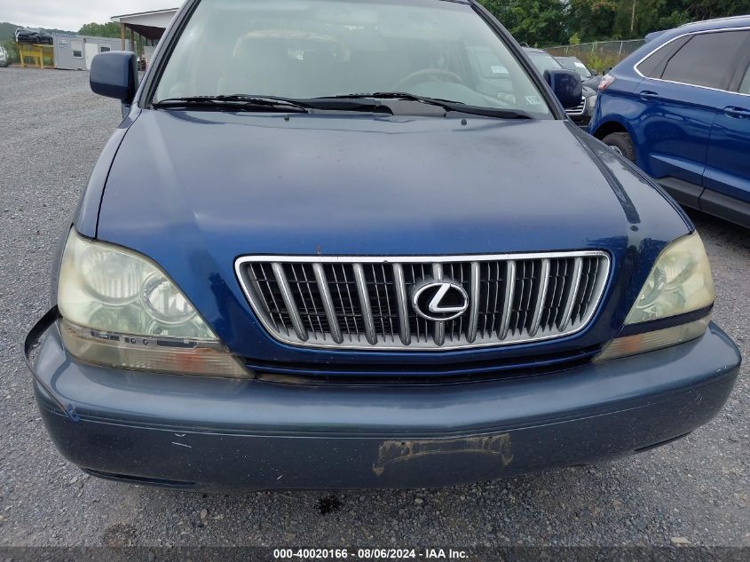 2002 Lexus Rx 300 VIN: JTJHF10U420246835 Lot: 40020166