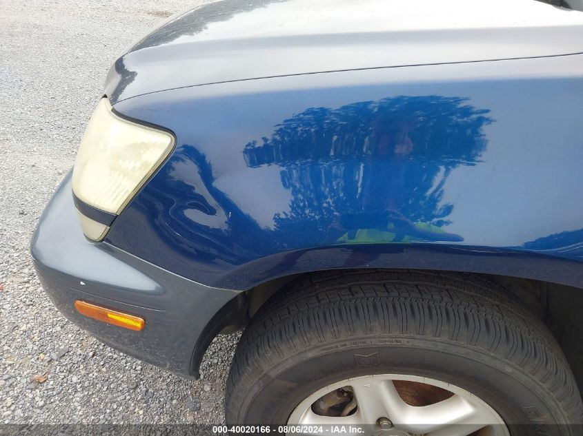 2002 Lexus Rx 300 VIN: JTJHF10U420246835 Lot: 40020166