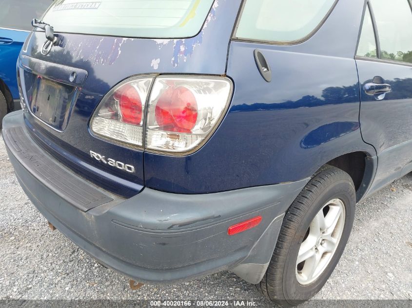 2002 Lexus Rx 300 VIN: JTJHF10U420246835 Lot: 40020166