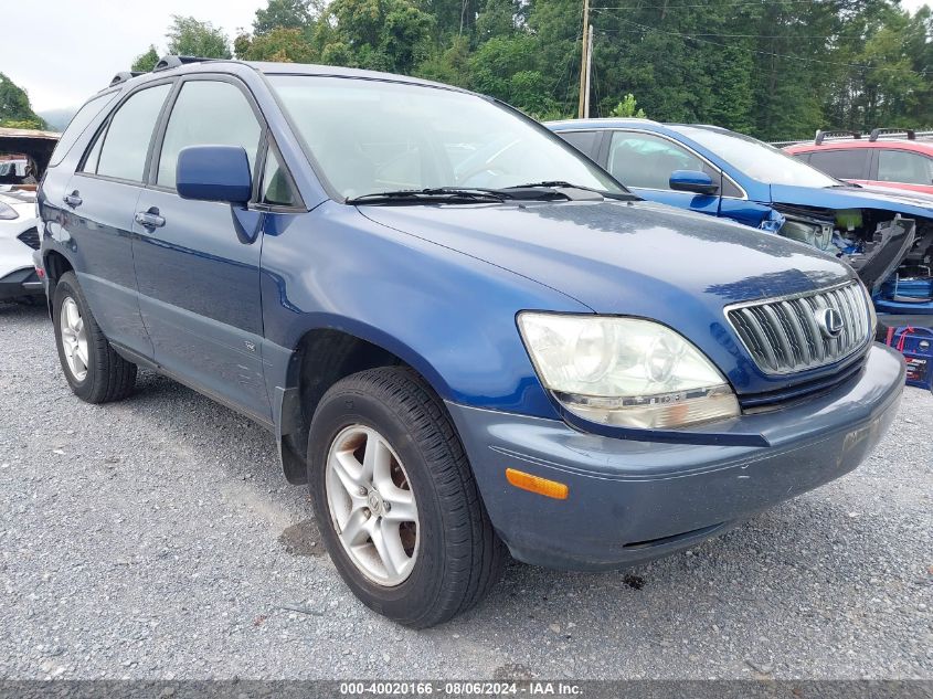 2002 Lexus Rx 300 VIN: JTJHF10U420246835 Lot: 40020166