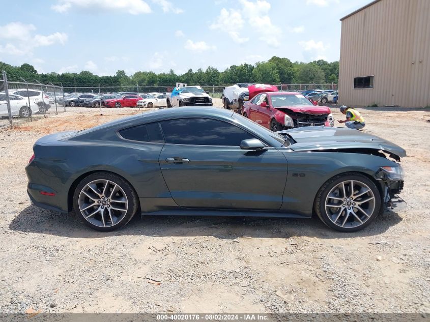 2016 Ford Mustang Gt Premium VIN: 1FA6P8CF3G5276969 Lot: 40020176