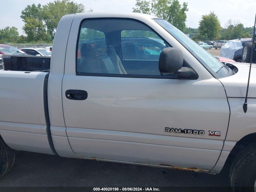 1999 Dodge Ram 1500 St/Ws VIN: 1B7HC16XXXS131410 Lot: 40020198