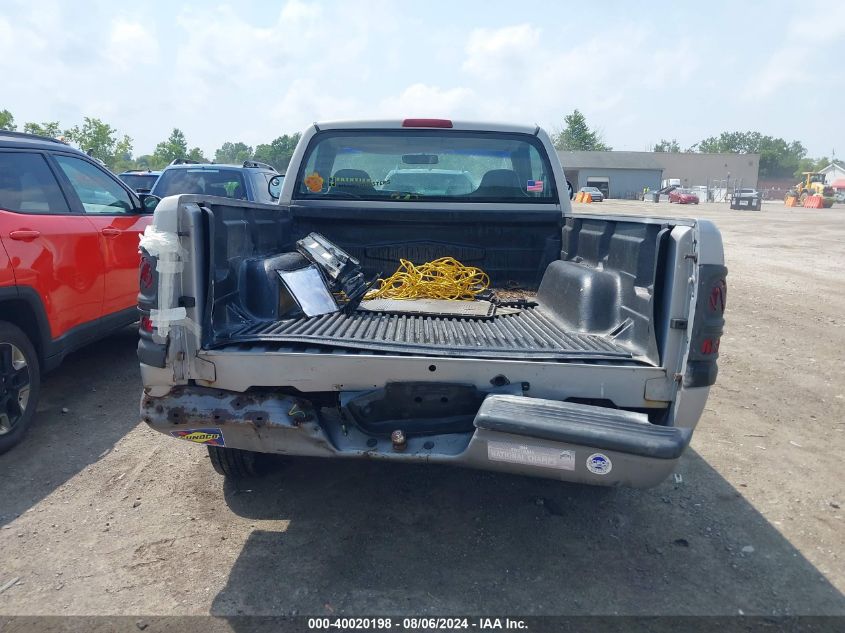 1999 Dodge Ram 1500 St/Ws VIN: 1B7HC16XXXS131410 Lot: 40020198