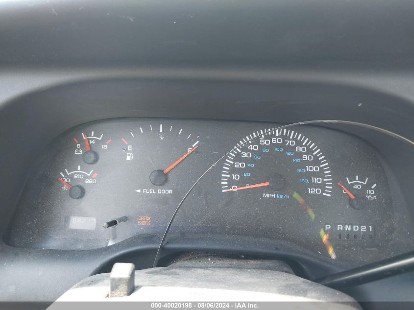 1999 Dodge Ram 1500 St/Ws VIN: 1B7HC16XXXS131410 Lot: 40020198