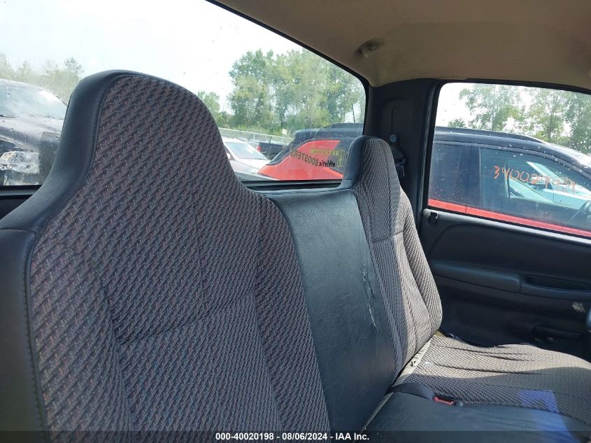 1999 Dodge Ram 1500 St/Ws VIN: 1B7HC16XXXS131410 Lot: 40020198