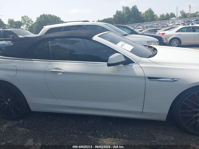 2012 BMW 650I VIN: WBALZ3C56CDL70410 Lot: 40020212