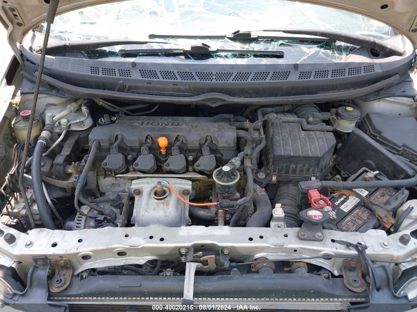 2010 Honda Civic Lx VIN: 2HGFA1F56AH319630 Lot: 40020215