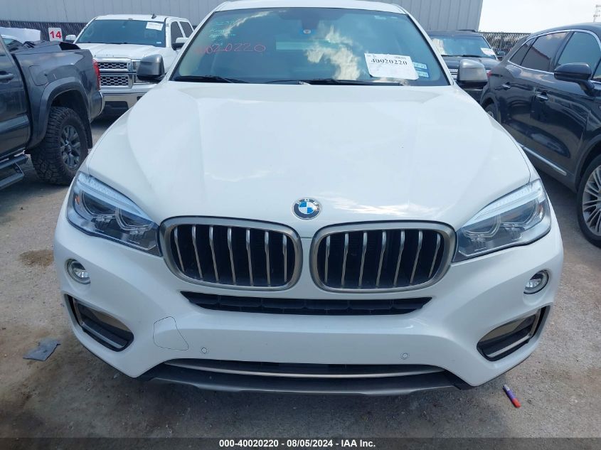 2016 BMW X6 Sdrive35I VIN: 5UXKU0C59G0F92918 Lot: 40020220