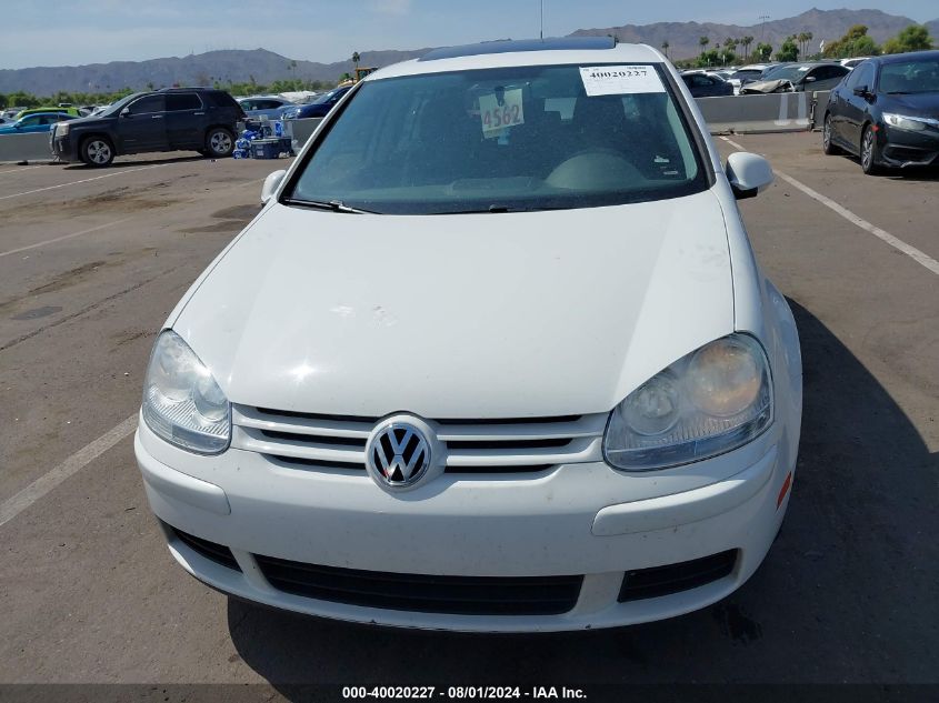 2008 Volkswagen Rabbit S VIN: WVWDA71K18W009497 Lot: 40020227