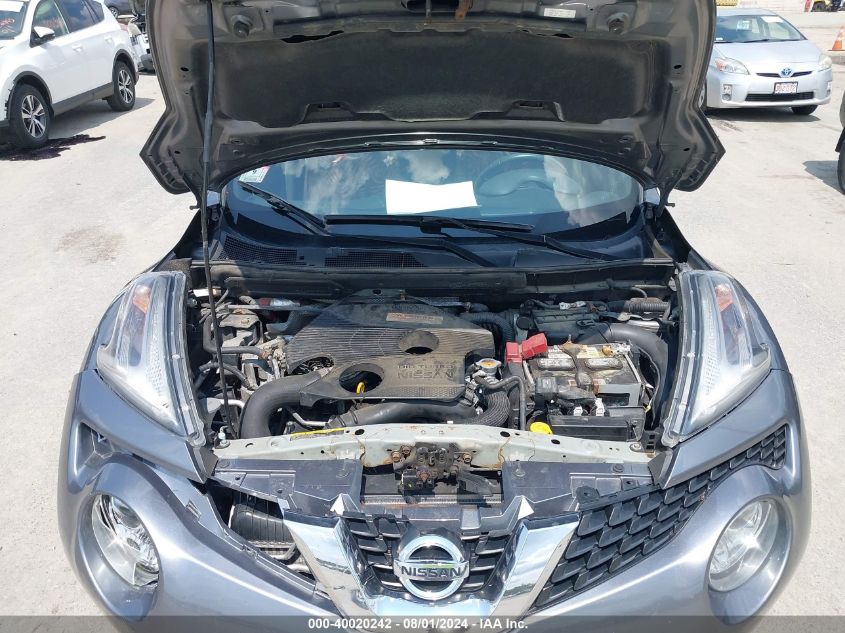 2016 Nissan Juke Sv VIN: JN8AF5MV4GT650291 Lot: 40020242