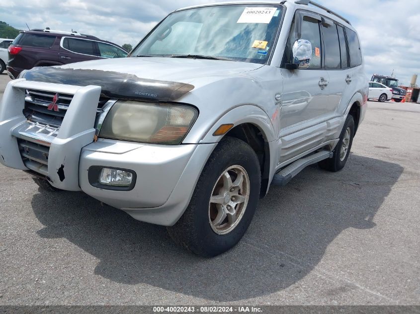 2001 Mitsubishi Montero Limited VIN: JA4MW51R71J020794 Lot: 40020243