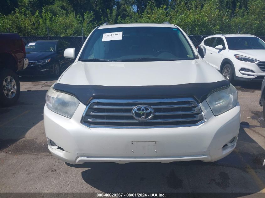 2010 Toyota Highlander Limited V6 VIN: 5TDDK3EH1AS030117 Lot: 40020267