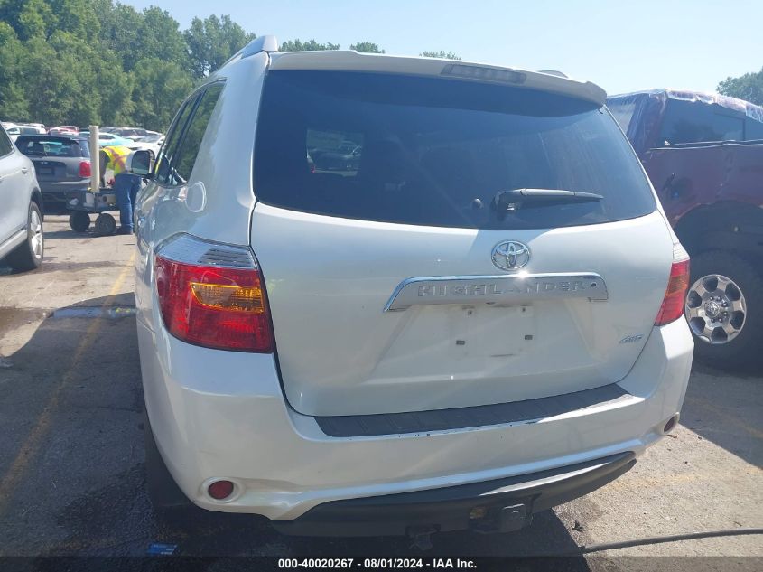 2010 Toyota Highlander Limited V6 VIN: 5TDDK3EH1AS030117 Lot: 40020267