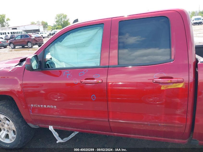 2018 Chevrolet Silverado 1500 2Lt VIN: 1GCVKREC8JZ235654 Lot: 40020289