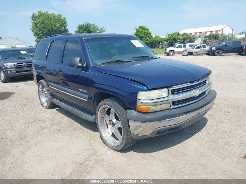 2003 Chevrolet Tahoe Ls VIN: 1GNEC13V73R192714 Lot: 40020290