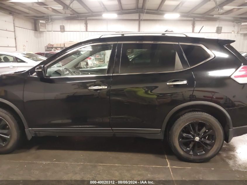 2015 Nissan Rogue Sv VIN: KNMAT2MV8FP583382 Lot: 40020312