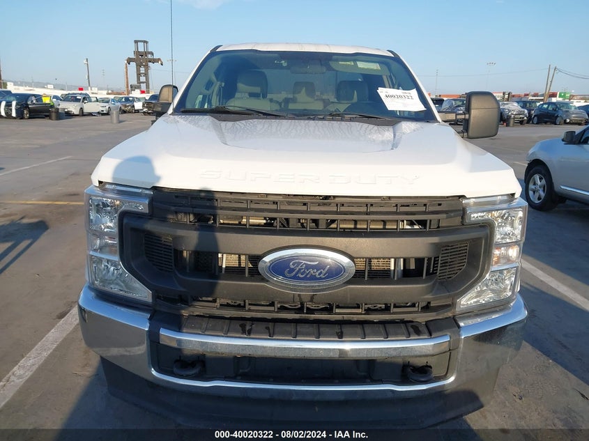 2021 Ford F-250 Xl VIN: 1FT7X2B6XMED56696 Lot: 40020322