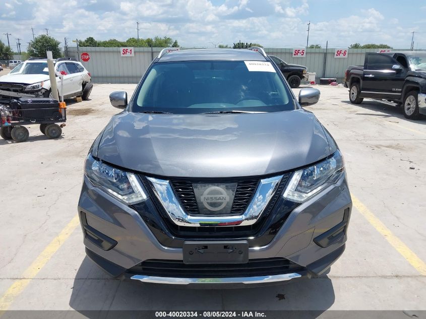 2017 Nissan Rogue Sv VIN: KNMAT2MT1HP608737 Lot: 40020334